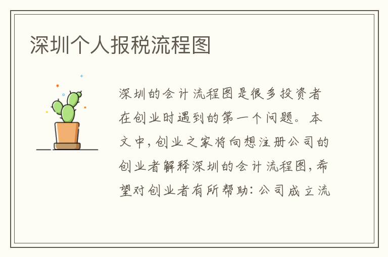 深圳個人報稅流程圖