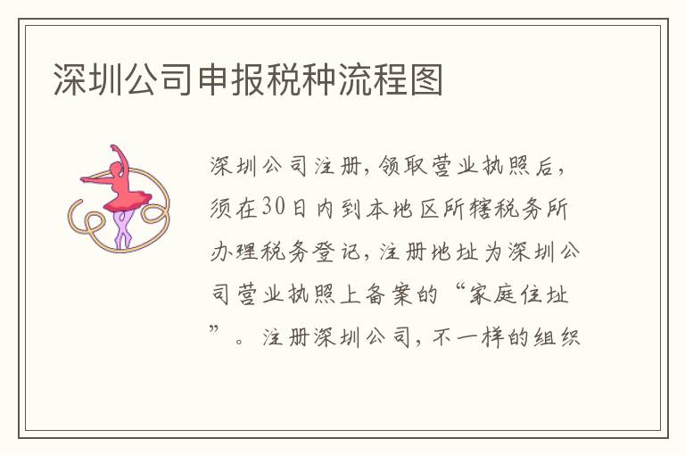 深圳公司申報稅種流程圖
